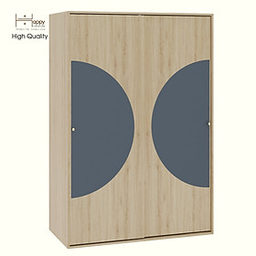 [Happy Home Furniture] BANA, Tủ quần áo 2 cánh lùa, 120cm x 59cm x 176cm ( DxRxC), TCL_029
