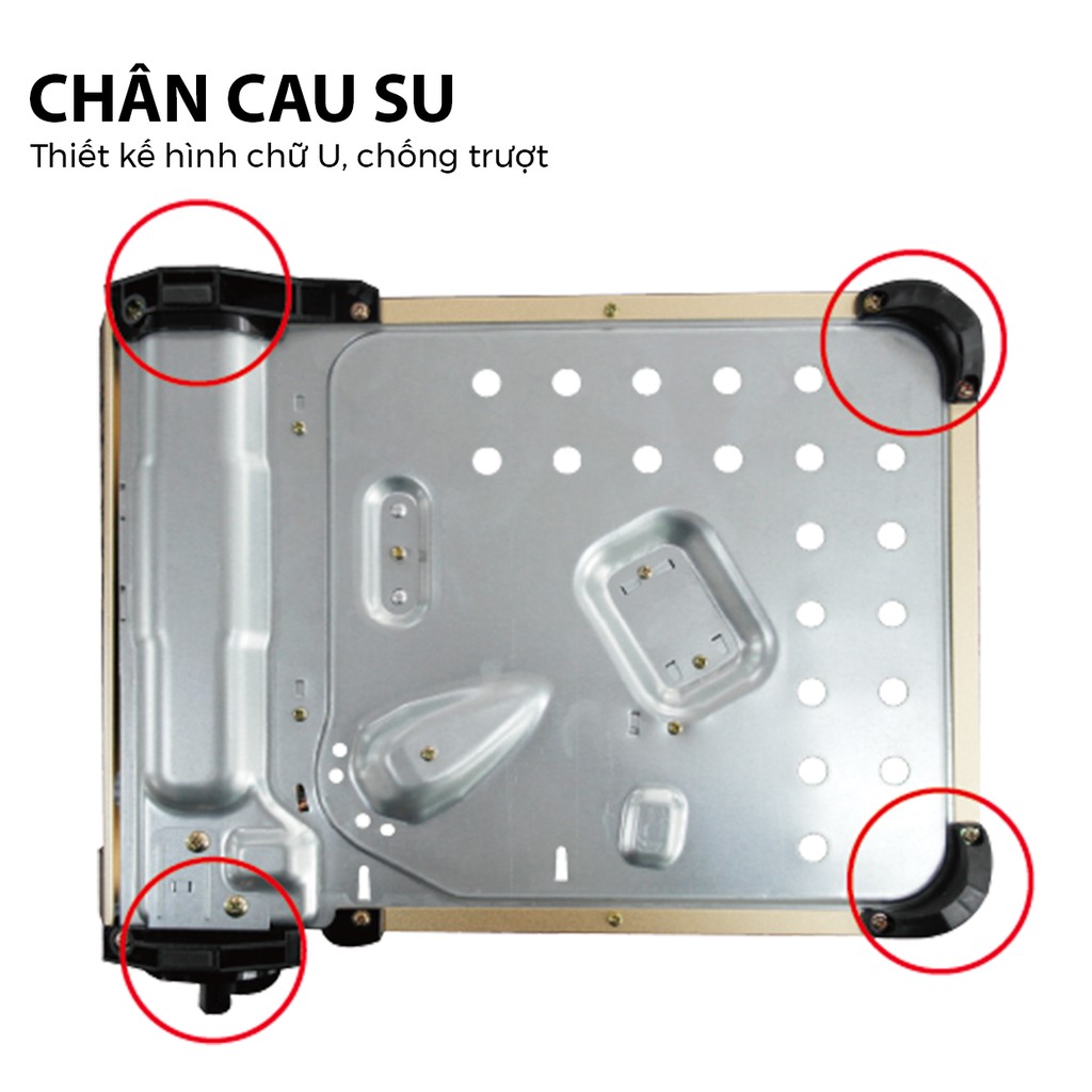 Bếp Ga Mini Cao Cấp Maxsun MS-7 - Công Suất 2900W, Sơn Tĩnh Điện, Nhôm Nhẹ Cao Cấp - Hàng Chính Hãng