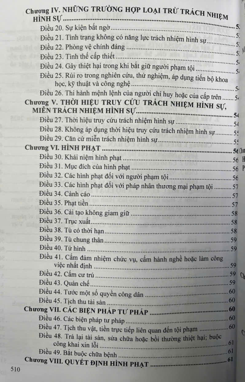 Bộ luật Hình sự, Bộ luật Tố tụng Hình sự (sửa đổi, bổ sung năm 2025, chưa hợp nhất)
