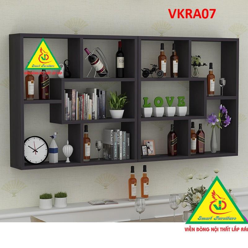 Kệ trang trí treo tường VKRA07 - Nội thất lắp ráp