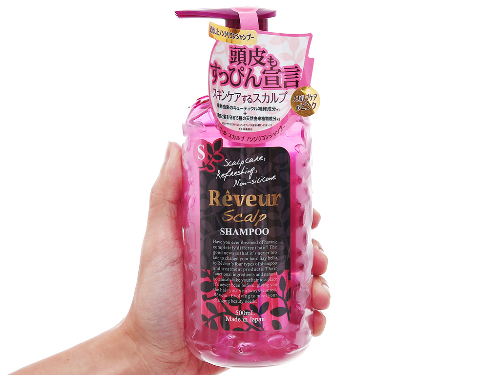 DẦU GỘI CHĂM SÓC DA ĐẦU VÀ NGĂN NGỪA GÀU NGỨA RÊVEUR 500ML