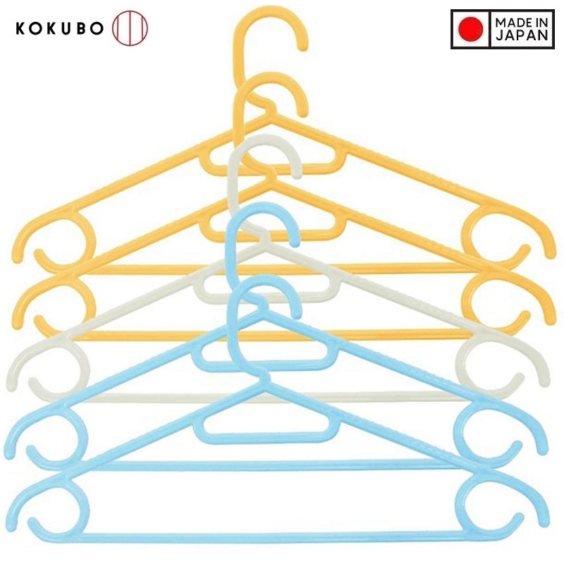 Bộ 5 Cái Móc Treo Quần Áo Kokubo 3628 Nhật Bản