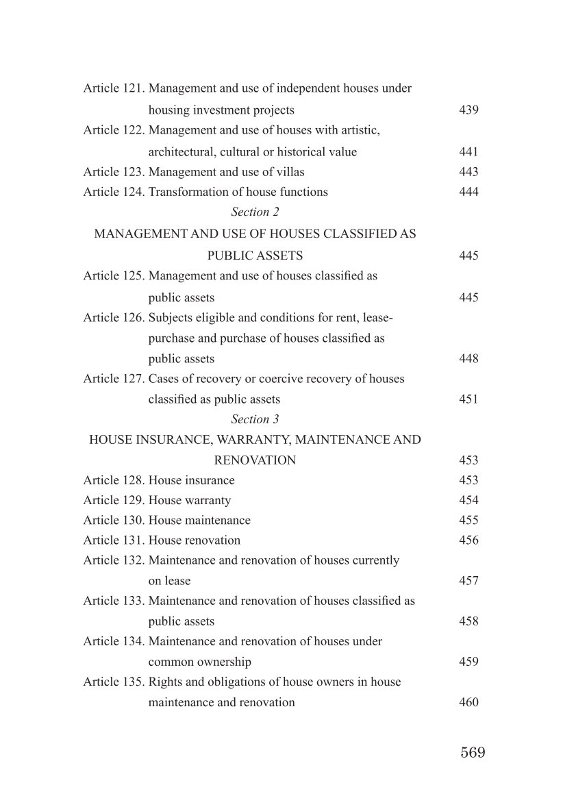 Luật nhà ở 2023 (song ngữ Việt Anh) The 2023 Housing Law (Vietnamese -English)