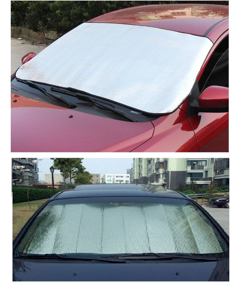 Tấm che nắng kính xe gấp gọn che trong và che ngoài xe