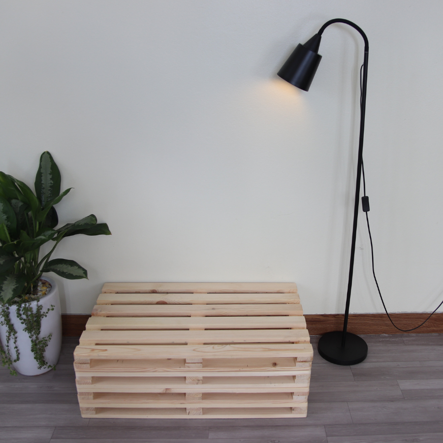 Giường ngủ gỗ CT01 Juno Sofa màu vàng nhạt