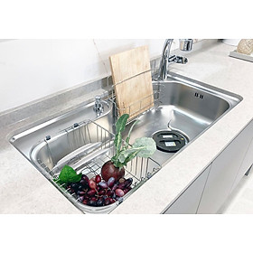 Bồn rửa chén inox 304 1 ngăn giá rẻ Lizens LS 940