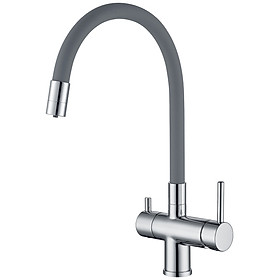 VÒI BẾP CAO CẤP 3 ĐƯỜNG NƯỚC TÍCH HỢP RO NHẬP KHẨU NGA GAPPPO G4398-30 CẦN MỀM UỐN - HÀNG CHÍNH HÃNG
