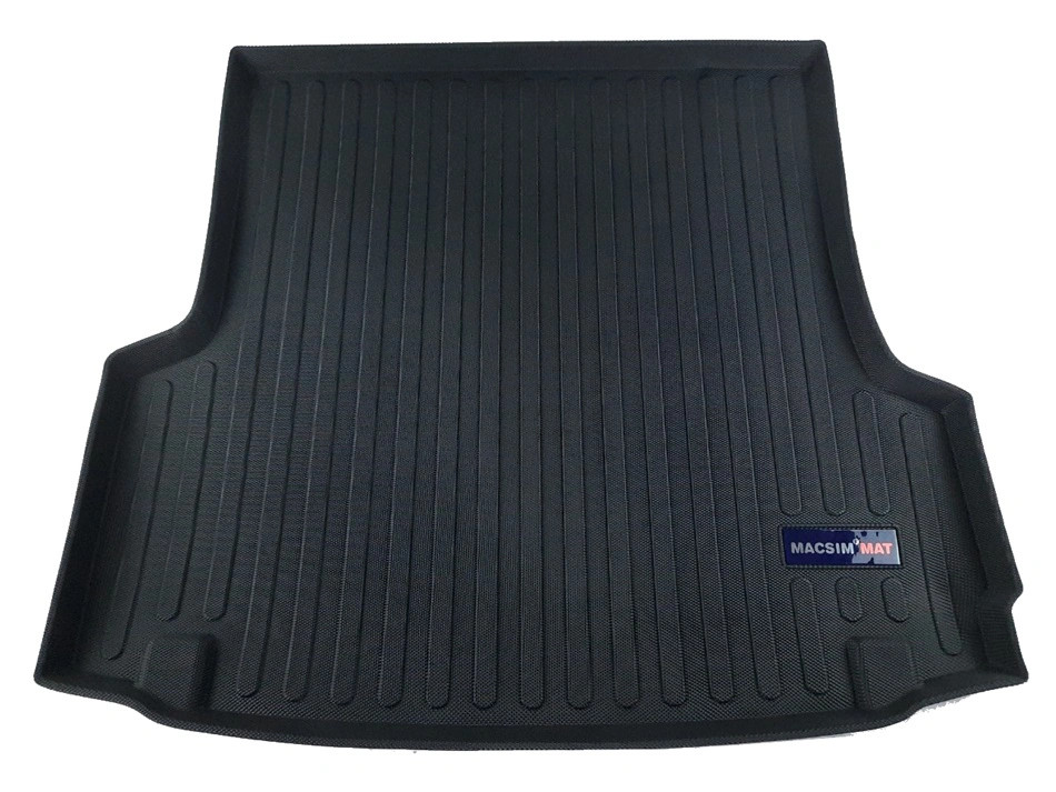 Thảm lót cốp xe ô tô BMW 320i/328i GT 2013-2017 nhãn hiệu Macsim chất liệu TPV cao cấp màu đen (256)