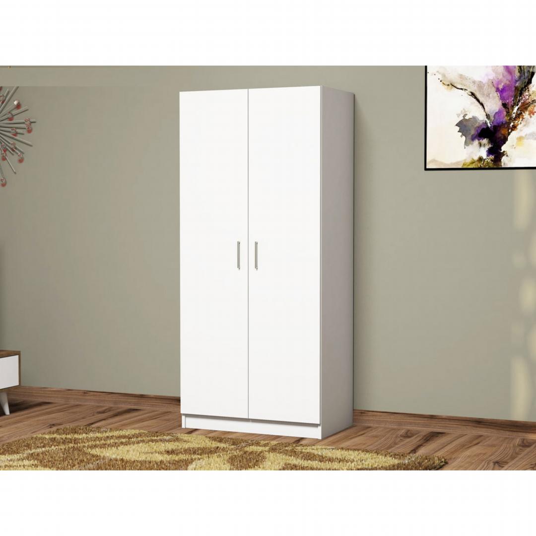 Tủ áo MDF phủ melamine mini SMLIFE Busshiri