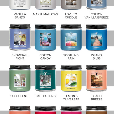 Nến ly Goose Creek (200g) - Snowball Fight