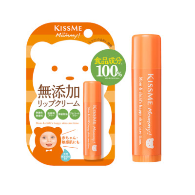 Kem Dưỡng Môi Kissme Mommy Chống Nứt Nẻ Dành Cho Bé Từ 06 Tháng Tuổi Và Da Nhạy Cảm Lip Cream (2.5G)