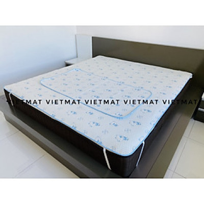 Combo 2 Tấm Lót Chống Thấm VIETMAT Màu Xanh (Size 70 x 100 cm)