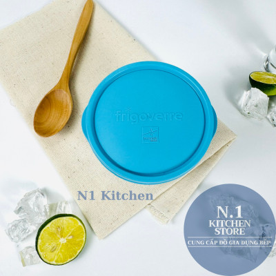 Hộp thủy tinh trữ đông Frigoverre tròn cao - Bormioli Rocco Ý - Hàng chính hãng