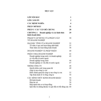 Artbook - Sách Tiếng Việt - Pháp luật về doanh nghiệp các vấn đề pháp lý cơ bản