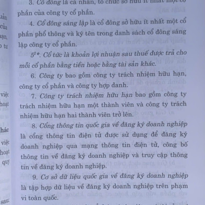 Luật Doanh nghiệp năm 2020 (sửa đổi, bổ sung năm 2022, 2025)