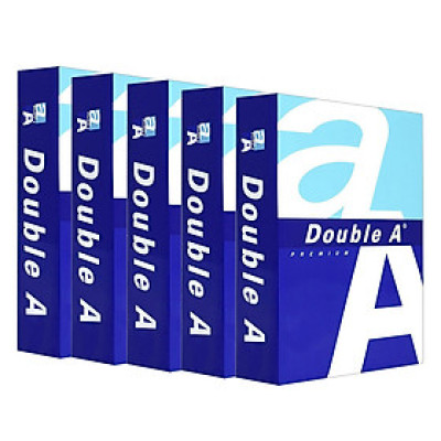 Thùng 5 Ream Giấy Double A 80