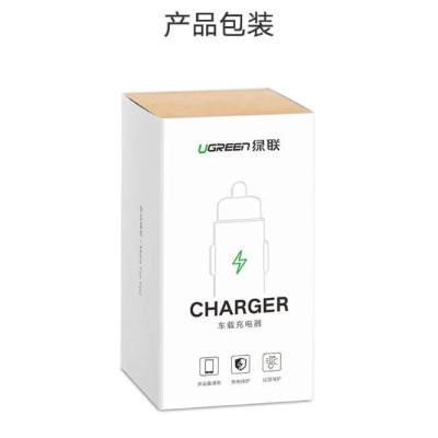 Ugreen UG40733CD165TK 29W màu Bạc Bộ sạc ô tô 3 cổng USB cao cấp - HÀNG CHÍNH HÃNG