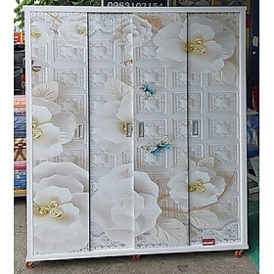 Tủ lùa 4 cánh Jang mi Juno Sofa 1m6 x 1m8 in hình 3D