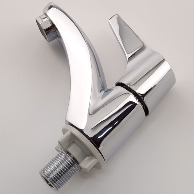 Vòi Lavabo lạnh Eurolife EL-114 (Trắng bạc)