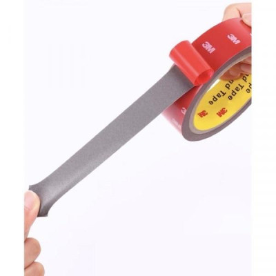 Băng dính 3M Hàng chuẩn 2 mặt đục và trong suốt loại 10mm 20mm dài 3mét, băng keo dán cường lực siêu dính ô tô, nội thất