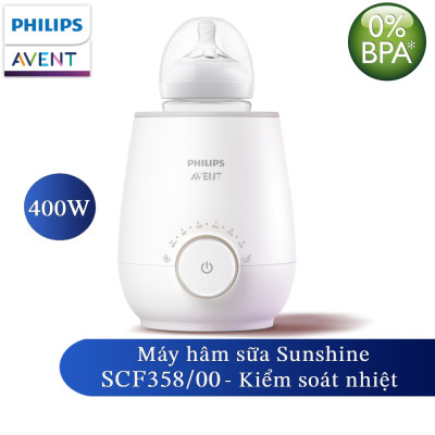 Máy hâm sữa và thức ăn siêu tốc Sunshine hiệu Philips Avent SCF358/00