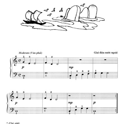 Piano Cho Thiếu Nhi - Tuyển Tập 220 Tiểu Phẩm Nổi Tiếng - Phần 1