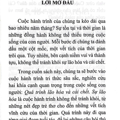 Quá Trình Lão Hóa Và Cái Chết