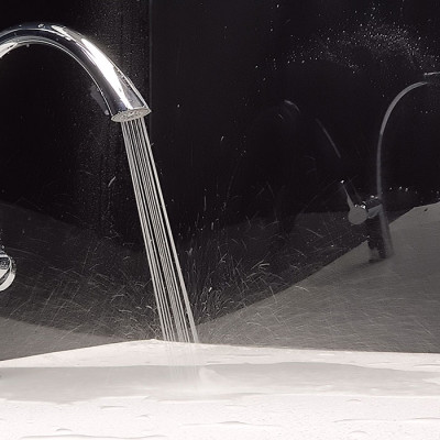 Vòi rửa chén nóng lạnh, dây kéo 2 chế độ Eurolife EL-KM07 (Trắng bạc)