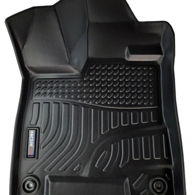 Thảm lót sàn xe ô tô Acura MDX 2014 - nay Nhãn hiệu Macsim chất liệu nhựa TPE cao cấp màu đen