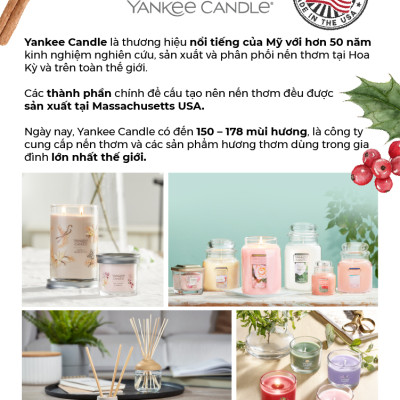 Nến ly tròn sáp đậu nành Yankee Candle size L (567g) - Bahama Breeze