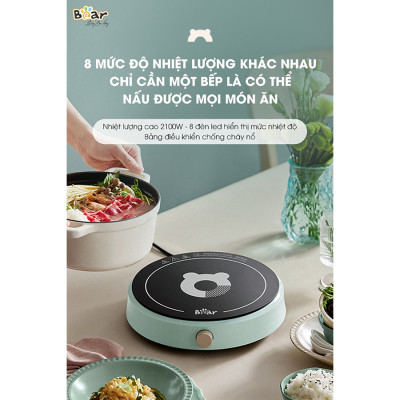 Bếp từ Bear SB-BT21W (2100W) - Hàng chính hãng