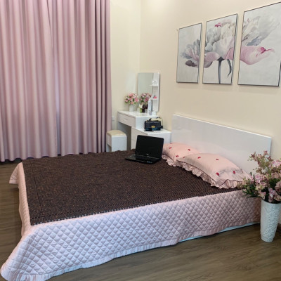 Chiếu hạt gỗ Trắc Mộc hạt 1,8cm - Chiếu hạt gỗ Mian ( video , hình thật )