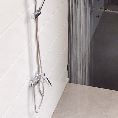 Cây sen nóng lạnh Đồng mạ Chrome Eurolife EL-S924 (Trắng bạc)