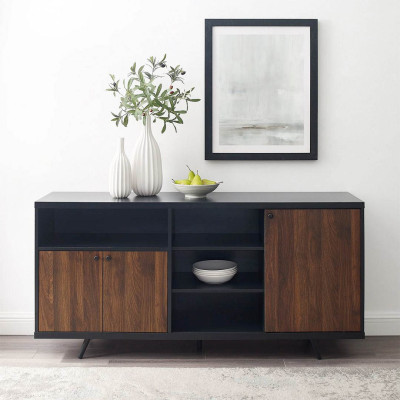 Tủ phòng ăn bằng gỗ thiết kế hiện đại SMLIFE Delos