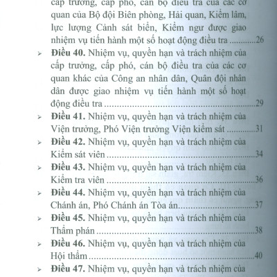 Bộ Luật Tố Tụng Hình Sự Năm 2015 Sửa Đổi, Bổ Sung Năm 2021 Và Văn Bản Hướng Dẫn Thi Hành (Nxb CAND)