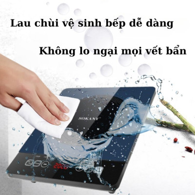 Bếp điện từ CẢM ỨNG SOKANY SK-07048 công suất 2200W, bếp từ đơn đa năng với 8 chế độ nấu - HÀNG CHÍNH HÃNG