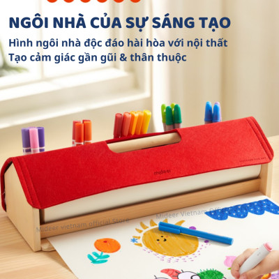 Ống đựng giấy vẽ Mideer Versatile Paper Roll Holder