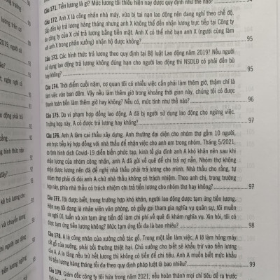 500 Câu hỏi và tình huống giải quyết các vướng mắc tranh chấp lao động