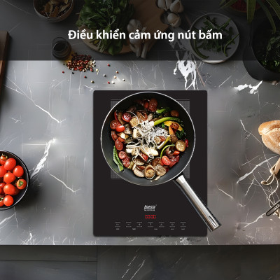 Bếp Từ Đơn LORCA TA 1017 PLUS - Hàng Chính Hãng Công Suất Lớn, Mỏng Nhẹ, Tiết Kiệm Điện, Bền Bỉ