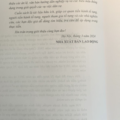 Trình tự giải quyết các vụ việc dân sự theo pháp luật hiện hành