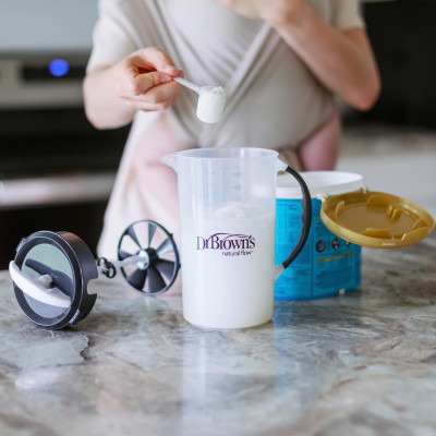 [ AC235 ] Bình Trộn Sữa Công Thức Dr. Brown’s, giúp giảm thiểu lượng không khí bị trộn lẫn vào sữa ( màu đen )