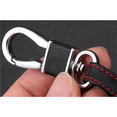 Bao Da Chìa Khóa Dành Cho Xe Toyota Innova, Fortuner, Altis, Hilux 3 Nút Chìa Gập (Da Thật) Logo 3D