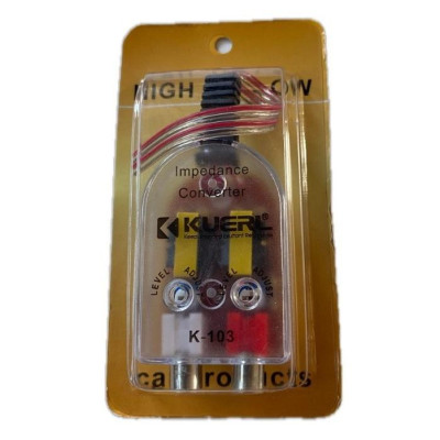 Line out chống nhiễu cho loa sub trên ô tô kuerl Mạch Cắt Tần Số Cao Cho Loa Siêu Trầm Loa Bass