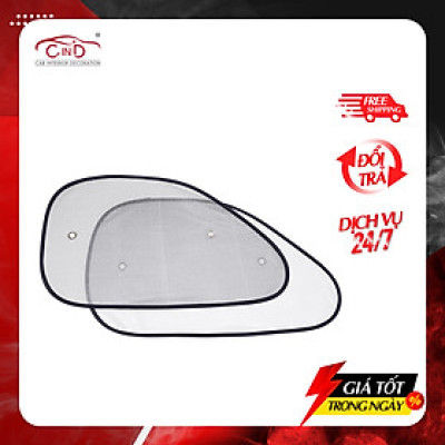 Combo 2 Tấm Che Nắng Ô Tô Kính Hông Bạch Kim NB LX-S002 (65x38 cm)