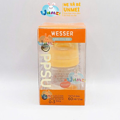 Bình sữa PPSU Wesser 60ml