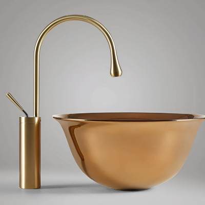 CHẬU RỬA MẶT LAVABO EUROVINTO CAO CẤP MÃ G356-ELRG