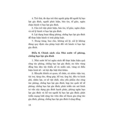 Sách - Luật Phòng, Chống Bạo Lực Gia Đình Năm 2022 - NXB Chính Trị Quốc Gia