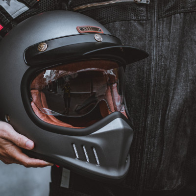 MŨ BẢO HIỂM FULLFACE CỔ ĐIỂN BULLDOG DOGO (KHÔNG KÈM MÁI CHE) - GARA20