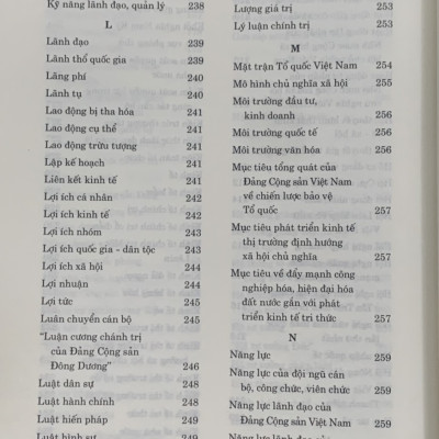 Sách - Thuật ngữ lý luận chính trị