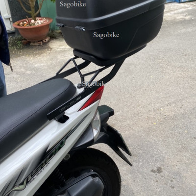 Thùng xe Vision 2012, thùng givi E26NX và baga Givi lắp cho Vison 2012